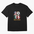 United By Football Soccer Fan Gear 2026 T-Shirt Stand With FIFA World Cup 2026 USA Canada Mexico Spirit, Adidas Football Jersey For Soccer Fans, Nike Soccer Shirt For Messi Fans, Jordan Match Day Top, De Bruyne Uruguay Watch Party