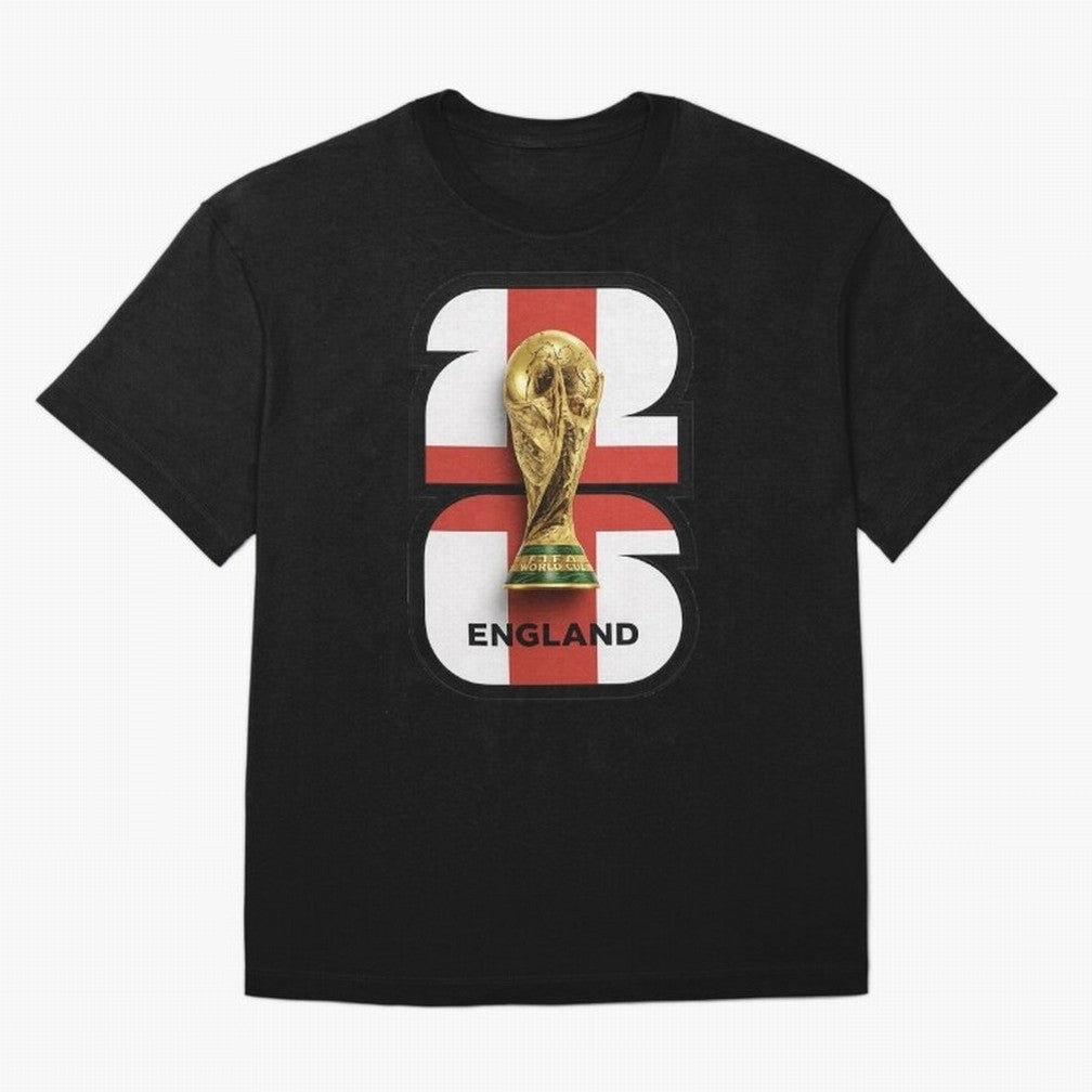 England Football World Cup 2026 - Three Lions Gold Trophy Edition T-Shirt England Mbappe World Cup 2026 Jersey, Adidas Soccer Tee, Group Stage, Nike Football Fan Shirt, Jordan Supporter Top, De Bruyne Netherlands Match Day