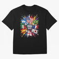2026 Soccer World Flags USA Mexico Canada Football Paint Splash Graphic T-Shirt FIFA World Cup 2026 Argentina Kane Jersey, Adidas Football Tee, Cristiano Ronaldo Spain Fans, Nike Soccer Shirt, Jordan Match Day Top, Foden Croatia Stadium Chant