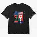 North America Football Unity 2026 T-Shirt FIFA World Cup 2026 Argentina Messi Jersey, Jordan Supporter Tee, Cristiano Ronaldo Argentina Fans, Nike World Cup Shirt, Adidas Football Fan Top, Kane England Final Match
