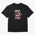USA Soccer with Red White Blue Stars 2026 Cup T-Shirt_83834283 T-Shirt Portugal Messi World Cup 2026 Jersey, Nike Match Day Shirt, Match Day, Adidas Supporter Tee, Jordan Soccer Fan Top, Mbappe Morocco Trophy Race
