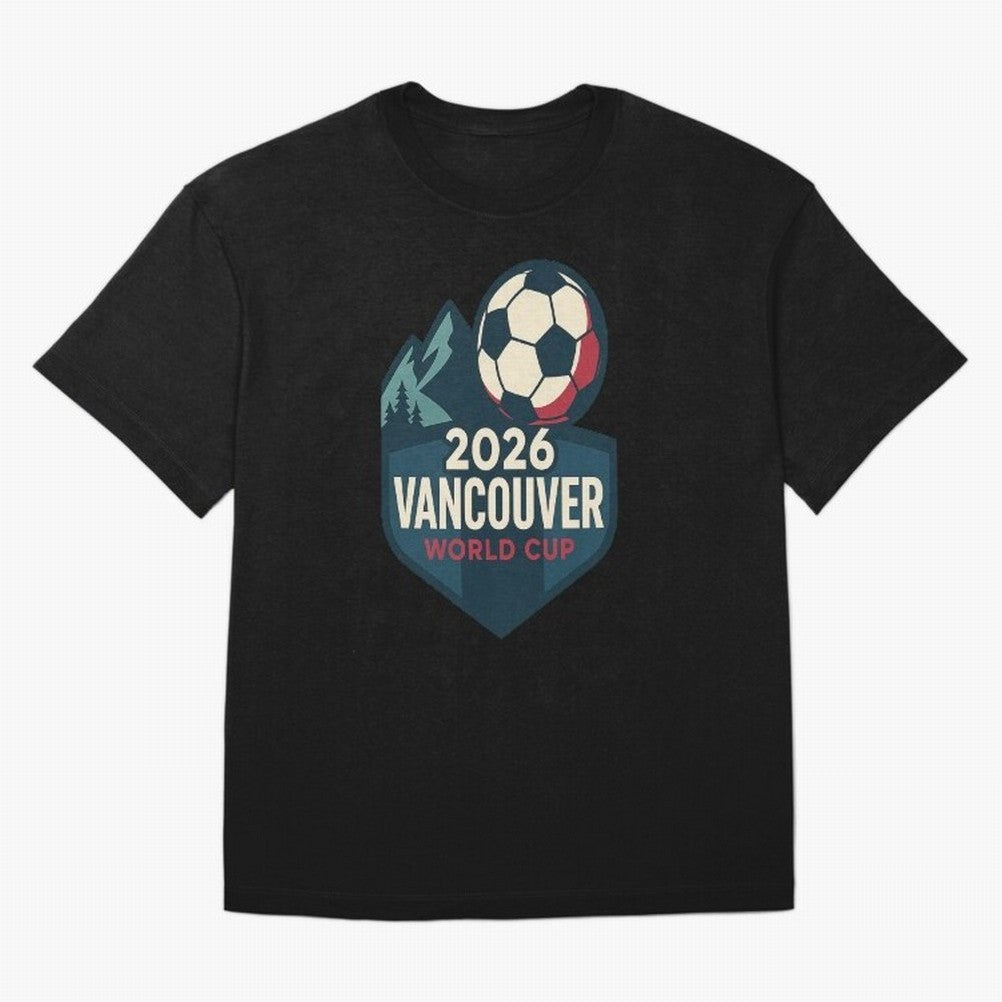 2026 Vancouver World Cup Design T-Shirt Upgrade Global Football Passion For FIFA World Cup 2026, Jordan Supporter Jersey For Watch Party, Nike World Cup Shirt For Cristiano Ronaldo Fans, Adidas Football Fan Top
