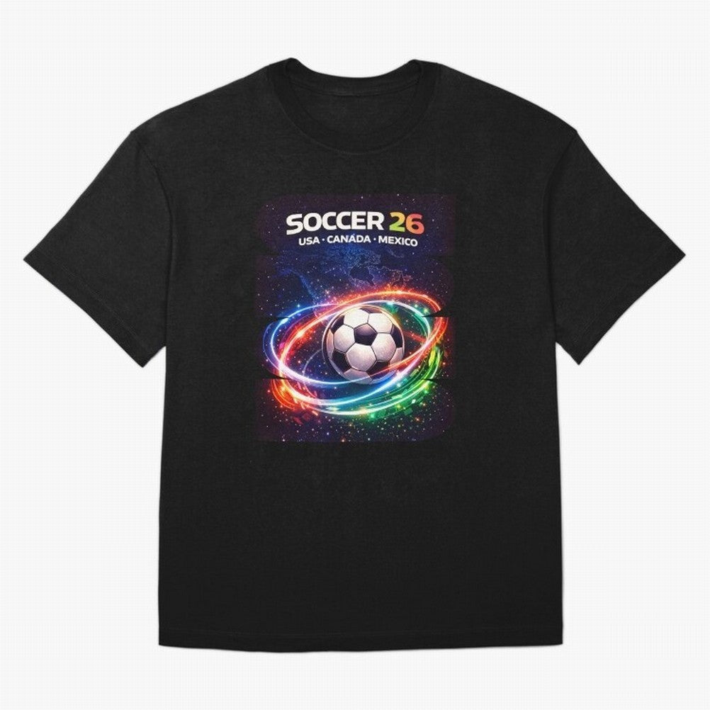 North America Soccer 2026 Shirt, Soccer 26 USA Canada Mexico Fan Tee, United 2026 Soccer Graphic - Bold T-Shirt Show Your Love For FIFA World Cup 2026 USA Canada Mexico Fan Jersey, Adidas Football Tee, Spain Supporter Shirt, Nike Soccer Shirt,