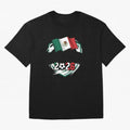 MEXICO World Cup 2026 Gift ¨C MEXICO Football T-Shirt Live For The Drama Of FIFA World Cup 2026 USA Canada Fan Jersey, Adidas Football Tee, Argentina Supporter Shirt, Nike Soccer Shirt, Messi Jordan Match Day Top, De Bruyne Germany Watch Party