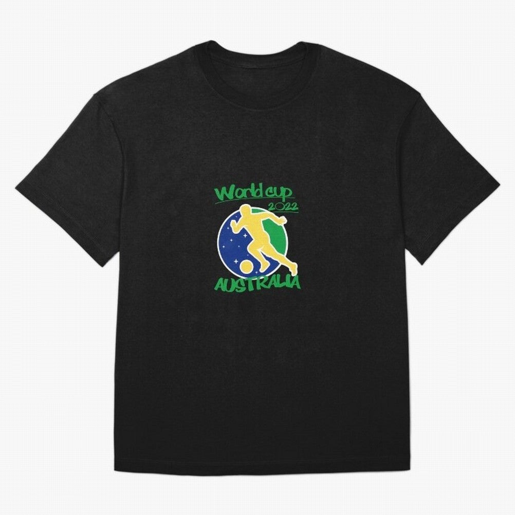 Australia World Cup 2022 T-Shirt Celebrate Global Passion For FIFA World Cup 2026 Built Fan Jersey, Adidas Football Tee, Spain Supporter Shirt, Nike Soccer Shirt, Messi Jordan Match Day Top, Rodri Colombia Stadium Chant