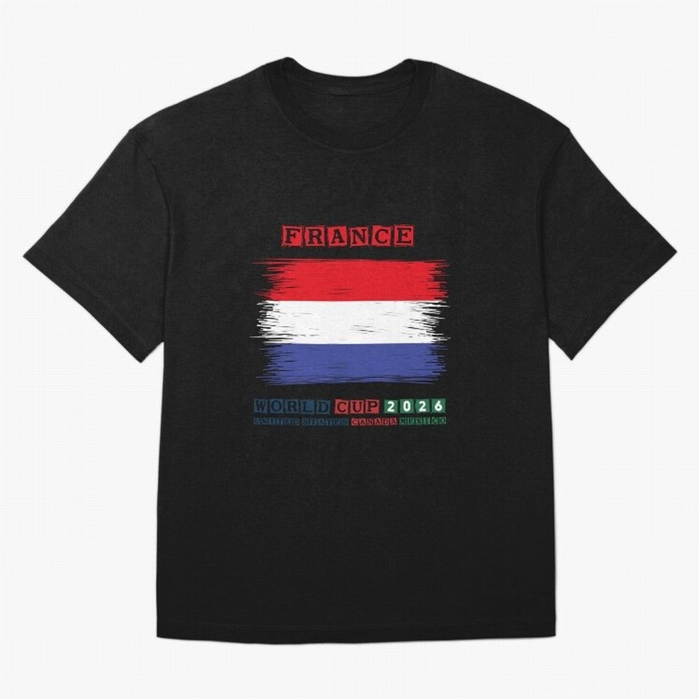 FRANCE WORLD CUP 2026 T-Shirt Represent The Passion Of The FIFA World Cup 2026 Group, Jordan Supporter Jersey For Group Stage, Nike World Cup Shirt For Messi Fans, Adidas Football Fan Top, Haaland Ecuador Soccer Fans