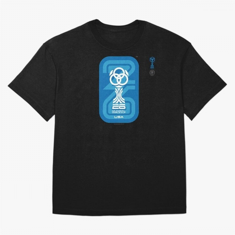 Mundial 26 USA Fan Trophy ¨C Retro Soccer World Cup Inspired Graphic ¨C Modern Football Art Design T-Shirt Neymar Argentina Football Jersey, Adidas Football Tee, World Cup 2026, Nike Soccer Shirt, Jordan Match Day Top, Saka Ghana Watch Party
