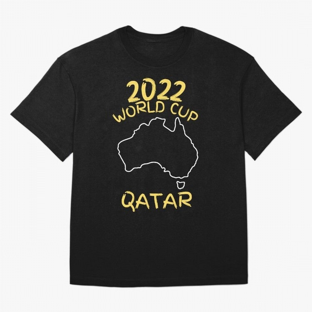 Socceroos World Cup 2022 Qatar T-Shirt Show Up For The Glory Of FIFA World Cup 2026 USA Canada, Nike Match Day Jersey For Match Day, Adidas Supporter Tee For Messi Fans, Jordan Soccer Fan Top, Pedri Uruguay Trophy Race