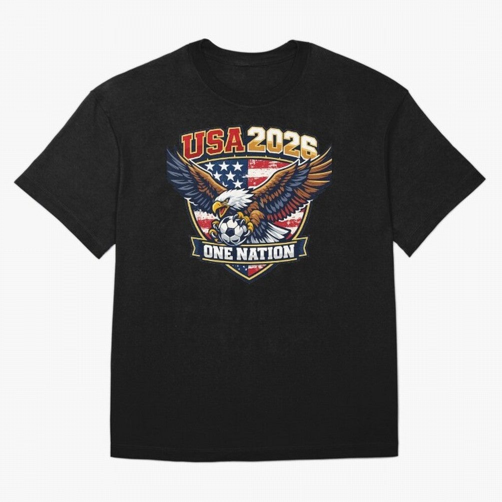 USA Canada Mexico Soccer Cup T-Shirt Follow Every Goal Of FIFA World Cup 2026 USA Canada, Jordan Supporter Jersey For Fan Club, Nike World Cup Shirt For Cristiano Ronaldo Fans, Adidas Football Fan Top, Saka Ecuador Final Match