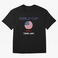 World cup 2022 Team USA T-Shirt Messi Argentina Football Jersey, Jordan Supporter Tee, World Cup 2026, Nike World Cup Shirt, Adidas Football Fan Top, De Bruyne Belgium Final Match