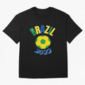 Brazil FIFA world cup 2022 T shirt T-Shirt FIFA World Cup 2026 Argentina Messi Jersey, Adidas Match Day Tee, Messi Portugal Fans, Jordan Football Shirt, Nike Soccer Fan Top, Kane Paraguay Fan Club