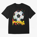 FOOTBALL 2024 T-Shirt Messi Brazil Football Jersey, Nike Football Tee, World Cup 2026, Adidas Soccer Shirt, Jordan Fan Top, Messi Ghana Watch Party