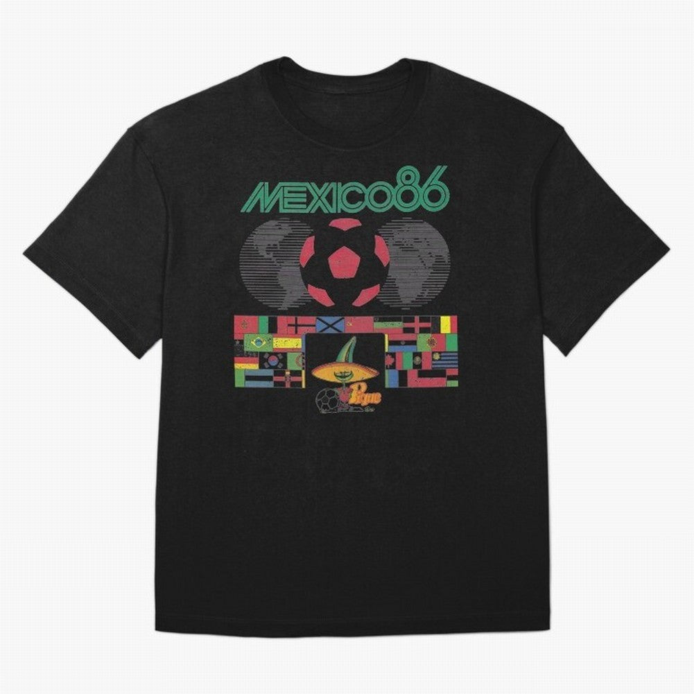 MEXICO-86-WORLD-CUP-T-SHIRT T-Shirt Celebrate Unforgettable Nights In The FIFA World Cup 2026 Jersey, Adidas Match Day Tee, Messi England Fans, Jordan Football Shirt, Nike Soccer Fan Top, De Bruyne England Fan Club