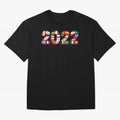 Flags of the 32 Teams that Played in Qatar in 2022 for Football Fans T-Shirt Argentina Messi World Cup 2026 Jersey, Nike Fan Tee, Match Day, Jordan Soccer Shirt, Adidas Match Day Top, Rodri Senegal Soccer Fans