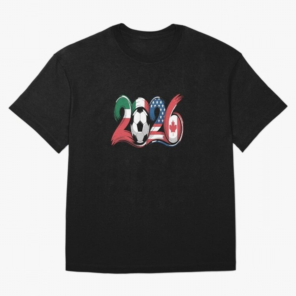 2026 Soccer Play Game Year Players T-Shirt Showcase FIFA World Cup 2026 USA Canada Mexico Spirit Jersey, Jordan Football Tee, Messi England Fans, Adidas Fan Shirt, Nike Supporter Top, Cristiano Ronaldo Australia Football Fans