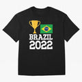 Brazil Soccer Team Fan Football Brazilian Flag 2022 T-Shirt - Brazil T shirt Soccer - Brazil Flag Vintage - Brazilian T-Shirt Join The Global Buzz Around FIFA World Cup 2026 USA Jersey, Nike Football Tee, Cristiano Ronaldo Argentina Fans, Adidas