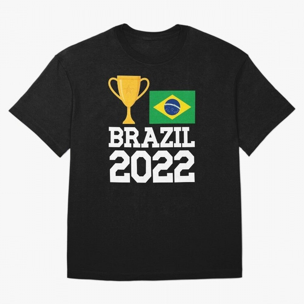 Brazil Soccer Team Fan Football Brazilian Flag 2022 T-Shirt - Brazil T shirt Soccer - Brazil Flag Vintage - Brazilian T-Shirt Join The Global Buzz Around FIFA World Cup 2026 USA Jersey, Nike Football Tee, Cristiano Ronaldo Argentina Fans, Adidas