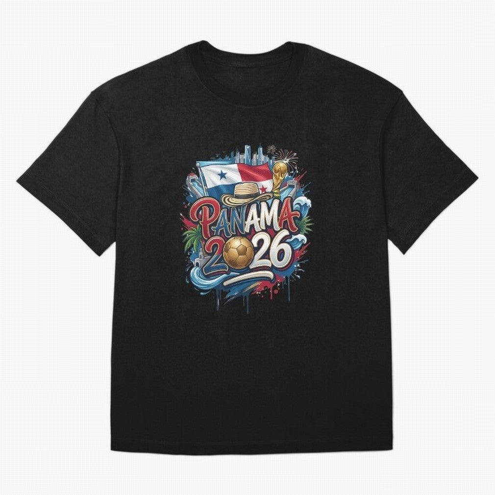 Panama World Cup 2026 Football Legacy T-Shirt Messi Portugal Football Jersey, Adidas Football Tee, World Cup 2026, Nike Soccer Shirt, Jordan Match Day Top, Messi France Watch Party