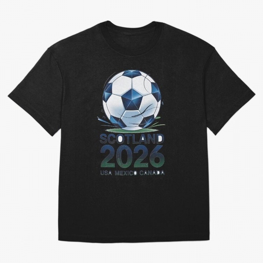 Scotland Soccer Football Design 2026 T-Shirt Messi France Football Jersey, Nike Match Day Shirt, World Cup 2026, Adidas Supporter Tee, Jordan Soccer Fan Top, Kane Belgium Match Day