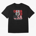 United 2026 World Cup - Canada, Mexico, USA Flags T-Shirt_83138002 T-Shirt FIFA World Cup 2026 Ecuador Neymar Fan Jersey, Jordan Football Tee, Argentina Supporter Shirt, Adidas Fan Shirt, Neymar Nike Supporter Top, Lewandowski Sweden Knockout Round