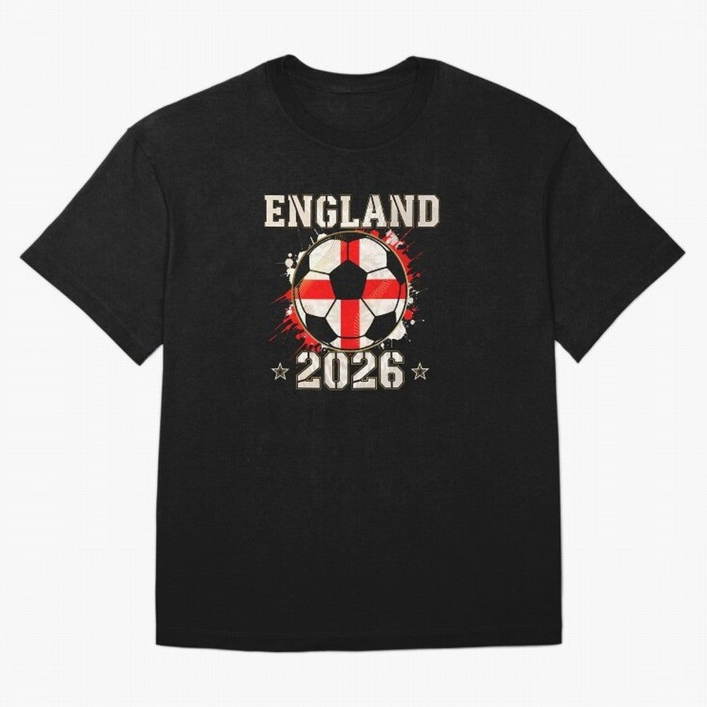 Front Print England Soccer World Cup 2026 - English Fan Gift T-Shirt_84562392 T-Shirt Portugal Messi World Cup 2026 Jersey, Adidas Football Tee, Goal Celebration, Nike Soccer Shirt, Jordan Match Day Top, Mbappe Morocco Group Stage