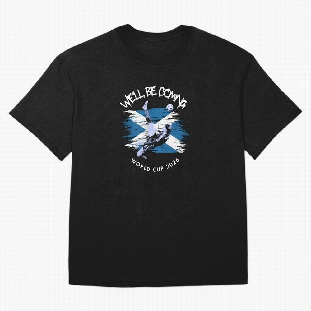We'll be coming 2026 - Tartan Army Returns T-Shirt_83870751 T-Shirt Celebrate The Road Through FIFA World Cup 2026 Group Fan Jersey, Adidas Soccer Tee, England Supporter Shirt, Nike Football Fan Shirt, Messi Jordan Supporter Top, Musiala Sweden