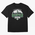 World Soccer Tournament Cup 2026 Seattle T-Shirt Mbappe Argentina Football Jersey, Jordan Football Tee, World Cup 2026, Adidas Fan Shirt, Nike Supporter Top, Rodri Norway Knockout Round