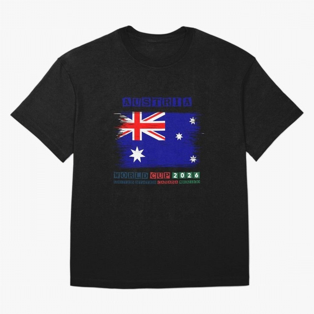 AUSTRIA WORLD CUP 2026 T-Shirt Celebrate Golden Goal Energy In FIFA World Cup 2026 Jersey, Nike Fan Tee, Messi Netherlands Fans, Jordan Soccer Shirt, Adidas Match Day Top, Pedri Australia Goal Celebration