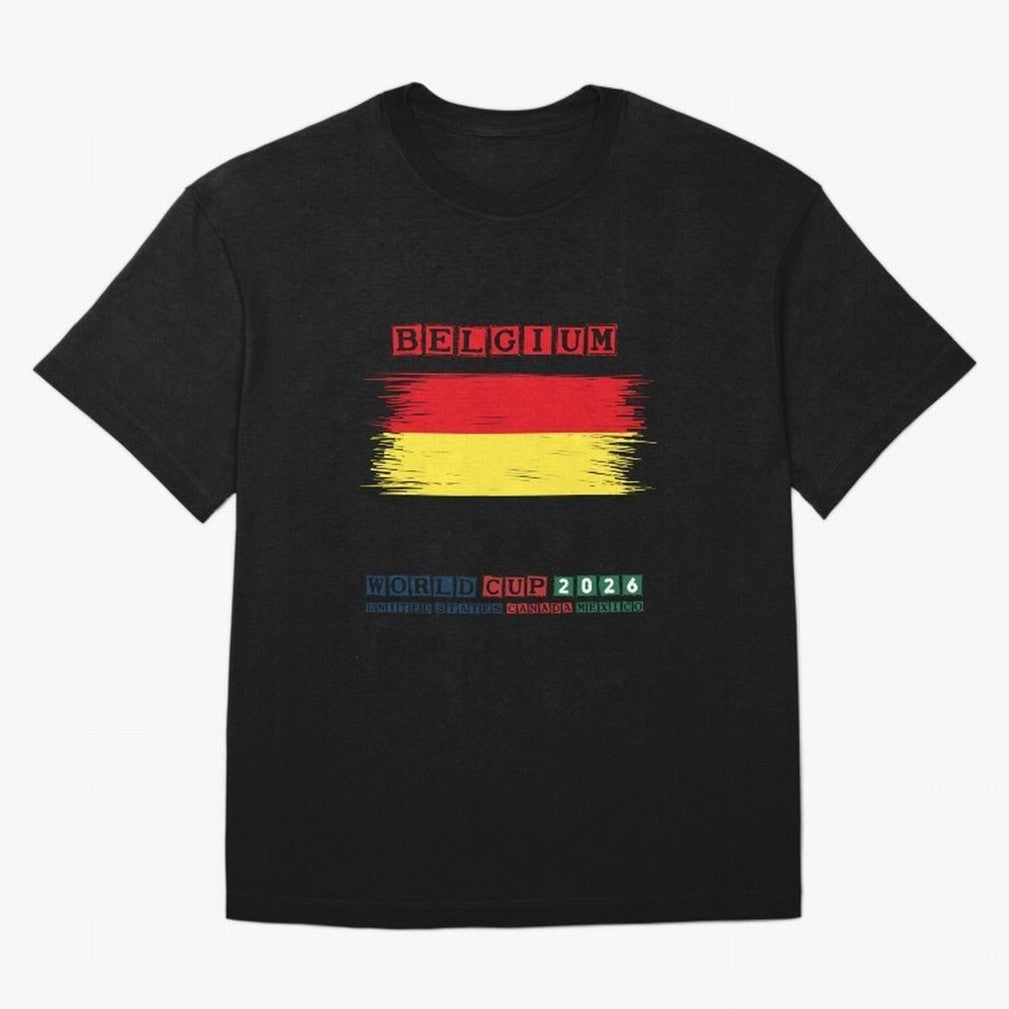 BELGIUM WORLD CUP 2026 T-Shirt Show Fan Pride Across The FIFA World Cup 2026 Journey Jersey, Adidas Soccer Tee, Mbappe France Fans, Nike Football Fan Shirt, Jordan Supporter Top, Lewandowski England Supporter Night