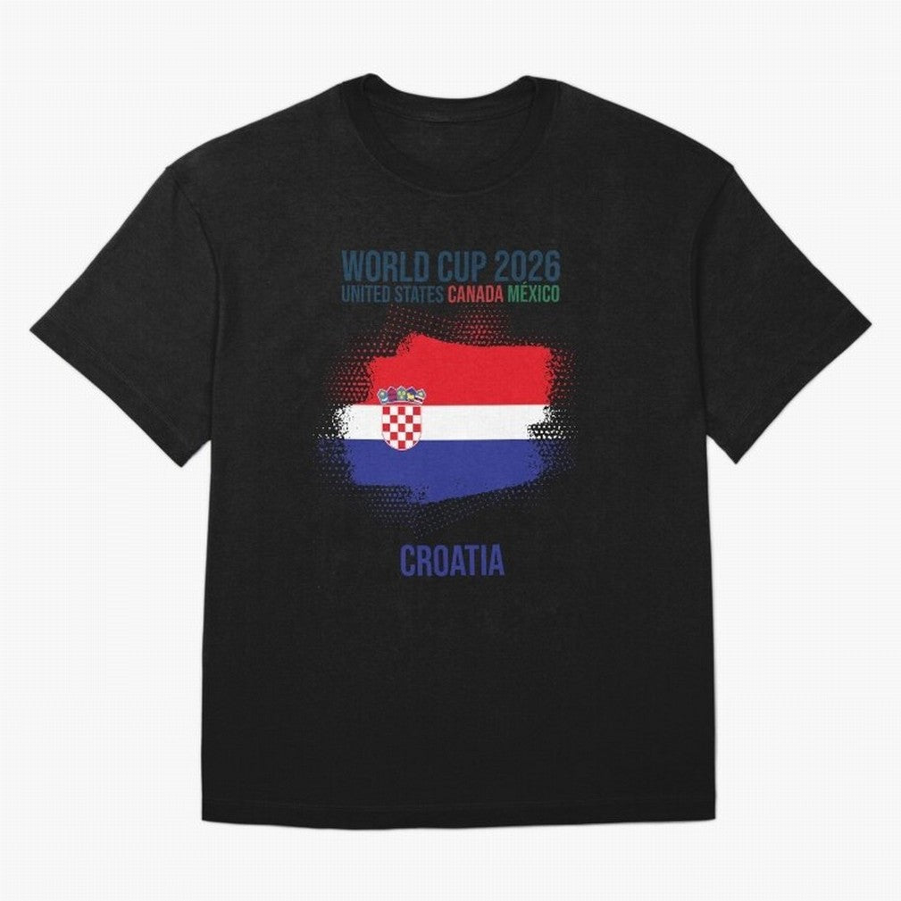 CROATIA WORLD CUP 2026 T-Shirt Feel The Heartbeat Of FIFA World Cup 2026 USA Canada, Nike Football Jersey For Final Match, Adidas Soccer Shirt For Messi Fans, Jordan Fan Top, Messi Uruguay Watch Party