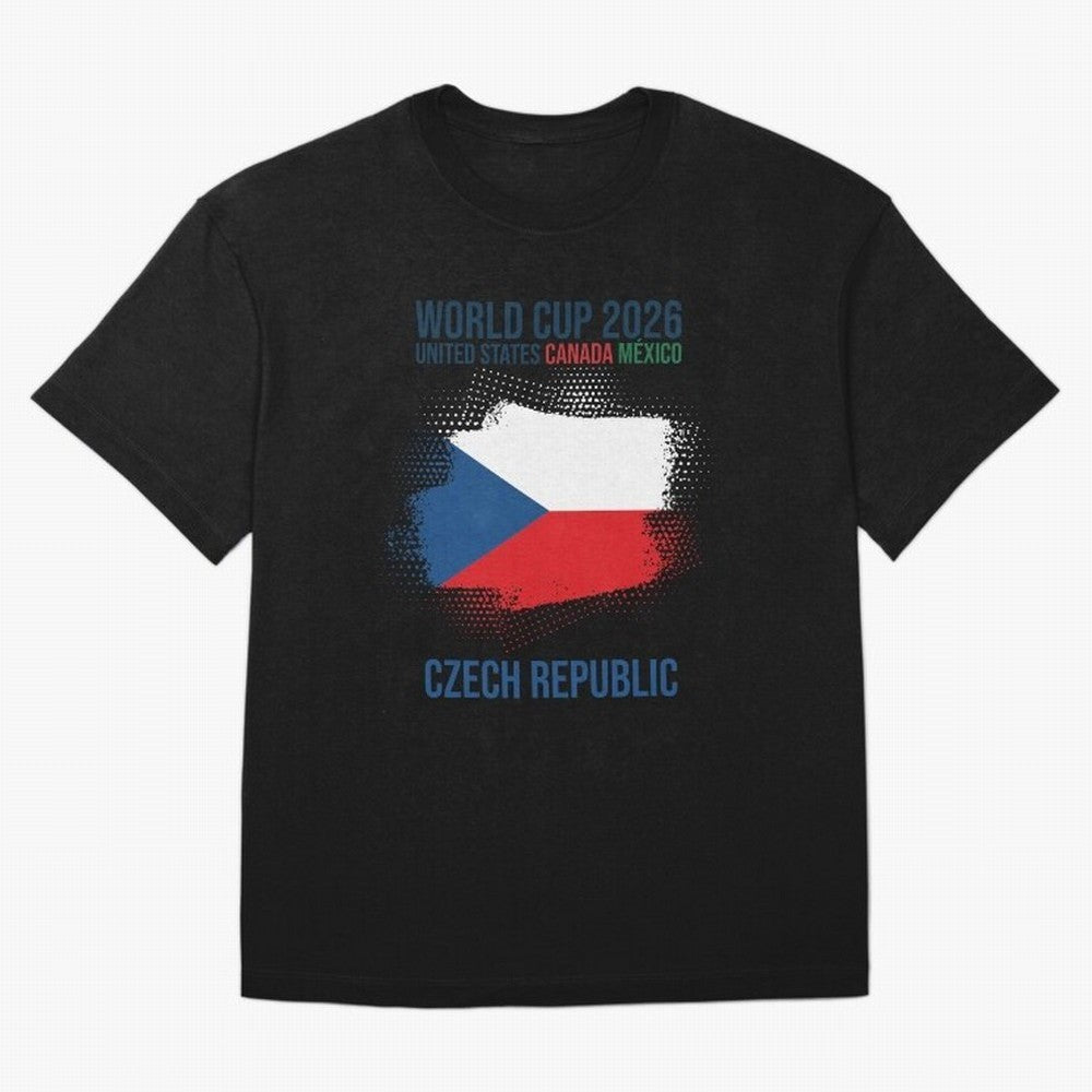 Czech Republic WORLD CUP 2026 T-Shirt Bring Retro Soccer Energy To FIFA World Cup 2026 Group Fan Jersey, Adidas Football Tee, England Supporter Shirt, Nike Soccer Shirt, Neymar Jordan Match Day Top, CR7 Sweden Stadium Chant