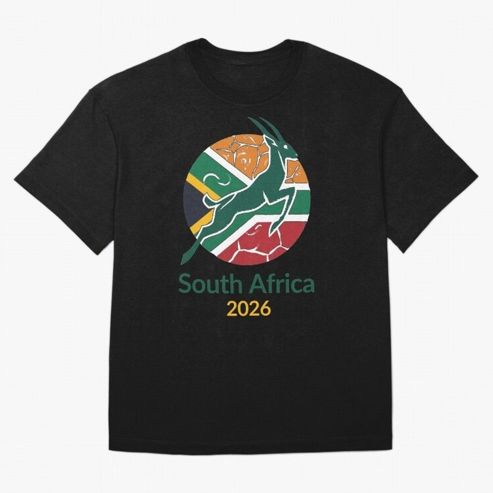 South Africa 2026 T-Shirt Stand Proud For Match Day Hype Around FIFA World Cup 2026, Nike Fan Jersey For Match Day, Jordan Soccer Shirt For Cristiano Ronaldo Fans, Adidas Match Day Top, Vinicius Spain Goal Celebration