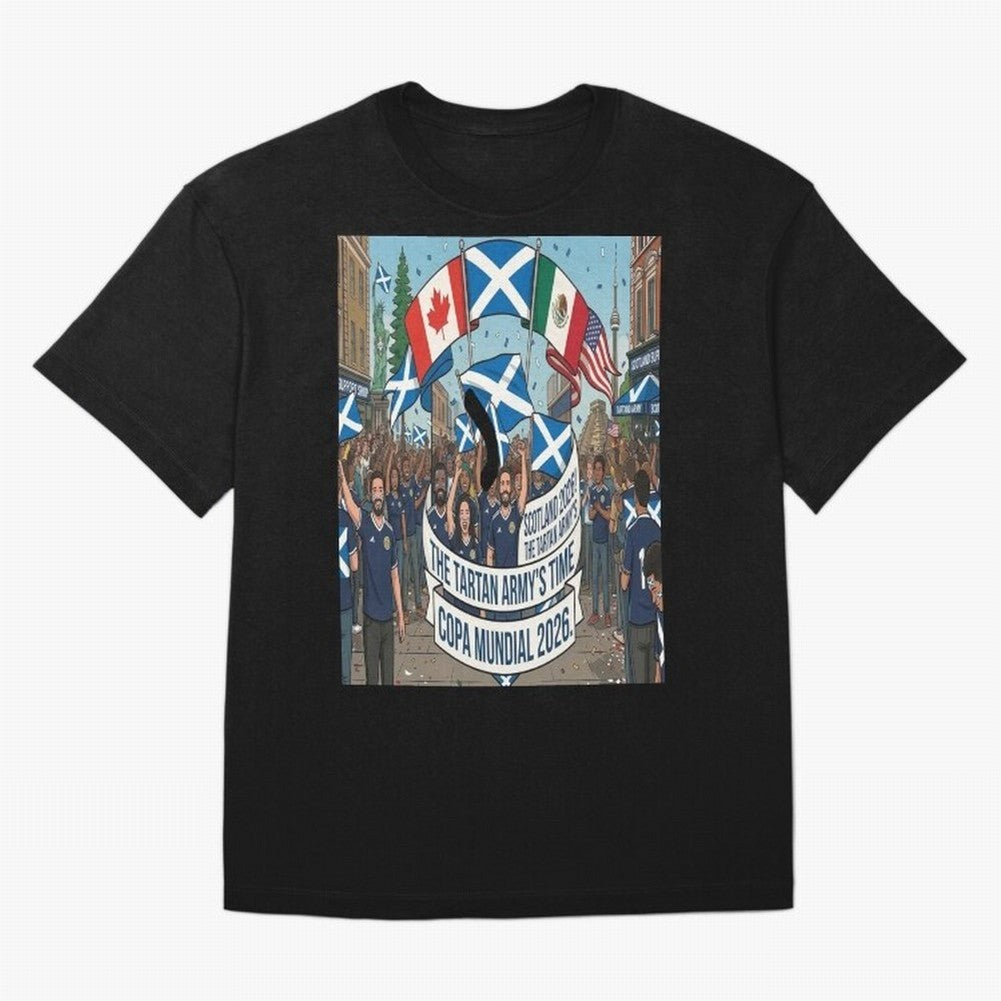 Scotland World Cup 2026 T-Shirt FIFA World Cup 2026 Canada Neymar, Nike Football Jersey For Match Day, Adidas Soccer Shirt For Cristiano Ronaldo Fans, Jordan Fan Top, Son Ecuador Group Stage
