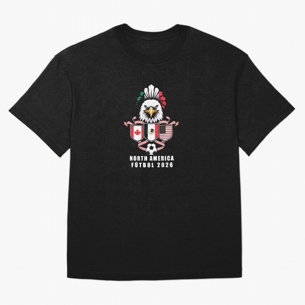 North America Football Spirit 2026 T-Shirt_82768088 T-Shirt Elevate Match Day Hype Around FIFA World Cup 2026 Group Fan Jersey, Jordan Supporter Tee, Argentina Supporter Shirt, Nike World Cup Shirt, Messi Adidas Football Fan Top, Kane Sweden Final