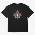 Interwoven Maple Leaf Canada Soccer 2026 T-Shirt_83135197 T-Shirt Bring FIFA World Cup 2026 USA Canada Mexico Highlighting Fan Jersey, Adidas Soccer Tee, Portugal Supporter Shirt, Nike Football Fan Shirt, Haaland Jordan Supporter Top, Modric Sweden