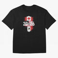 Glitched United 2026 - North America Emblem Cup T-Shirt_82794505 T-Shirt Portugal Cristiano Ronaldo World Cup 2026 Jersey, Adidas Soccer Tee, Supporter Night, Nike Football Fan Shirt, Jordan Supporter Top, Neymar Senegal Match Day
