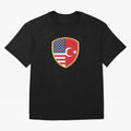 FIFA World Cup -USA v Turkiye T-Shirt Back The Journey Through The FIFA World Cup 2026 USA, Nike Fan Jersey For Group Stage, Jordan Soccer Shirt For Cristiano Ronaldo Fans, Adidas Match Day Top, Mbappe Uruguay Goal Celebration