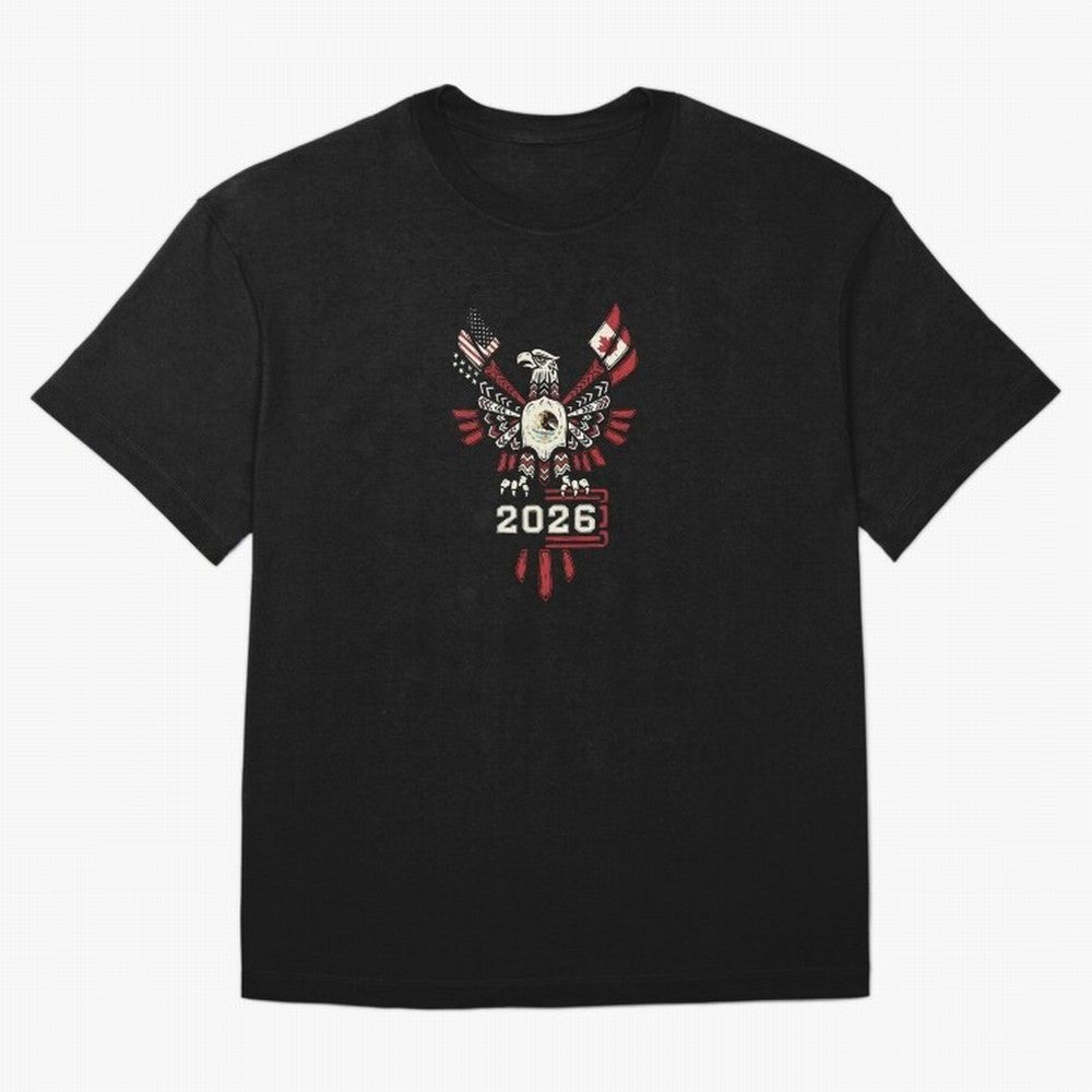 Rise of the North Eagle - Soccer Team Spirit 2026 T-Shirt_82784061 T-Shirt Netherlands Cristiano Ronaldo World Cup 2026 Jersey, Jordan Supporter Tee, Group Stage, Nike World Cup Shirt, Adidas Football Fan Top, Vinicius Australia Goal Celebration