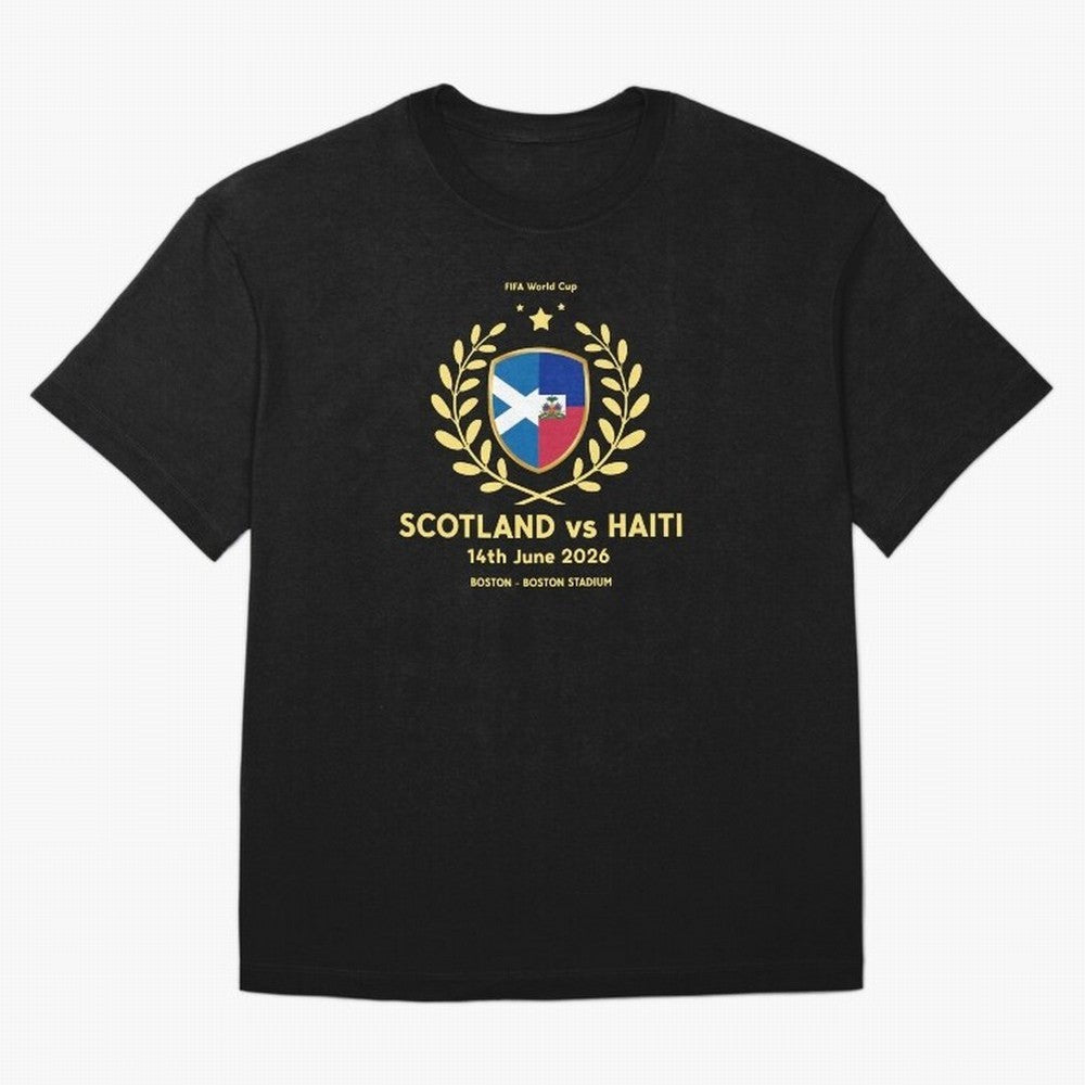 FIFA World Cup - Scotland v Haiti T-Shirt Portugal Messi World Cup 2026 Jersey, Nike Football Tee, Match Day, Adidas Soccer Shirt, Jordan Fan Top, Haaland Portugal Stadium Chant