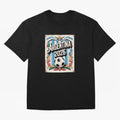 Argentina World Cup 2026 Filete Porte?o Vintage Football Poster - Buenos Aires Folk Art Fan Design T-Shirt Celebrate Match Day Hype Around FIFA World Cup 2026 Jersey, Nike Football Tee, Cristiano Ronaldo France Fans, Adidas Soccer Shirt, Jordan Fan