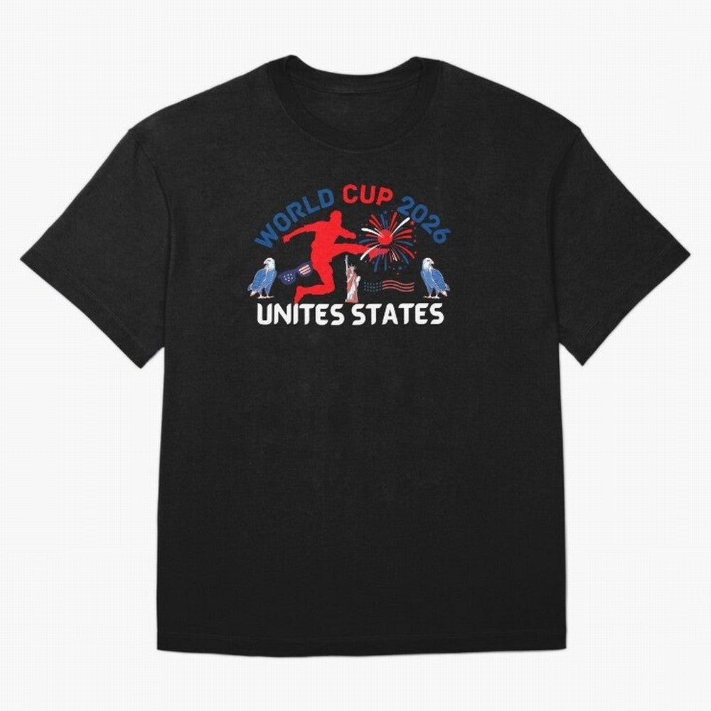 World cup 2026 unisex T-shirt World cup soccer North America 2026 Soccer World cup 26 USA T-Shirt Live The Energy Of The FIFA World Cup 2026 USA Canada Jersey, Nike Fan Tee, Messi Spain Fans, Jordan Soccer Shirt, Adidas Match Day Top, Modric