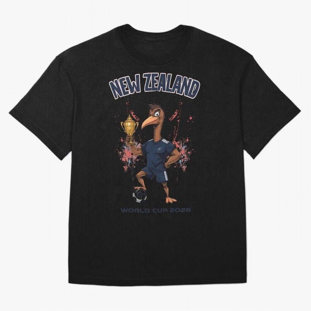 New Zealand - World Cup 2026 T-Shirt Experience FIFA World Cup 2026 Group Stage Spirit Fan Jersey, Adidas Football Tee, Portugal Supporter Shirt, Nike Soccer Shirt, Messi Jordan Match Day Top, Salah Japan Stadium Chant
