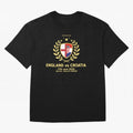 FIFA World Cup - England v Croatia T-Shirt Remember Iconic Moments From FIFA World Cup 2026 USA Fan Jersey, Adidas Football Tee, Argentina Supporter Shirt, Nike Soccer Shirt, Cristiano Ronaldo Jordan Match Day Top, De Bruyne Sweden Watch Party