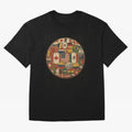 Vintage World Flags Soccer Ball,2026 International Football Graphic Gifts Tee T-Shirt Show Your Love For FIFA World Cup 2026 USA Canada Mexico, Nike Fan Jersey For Final Match, Jordan Soccer Shirt For Messi Fans, Adidas Match Day Top, Bellingham