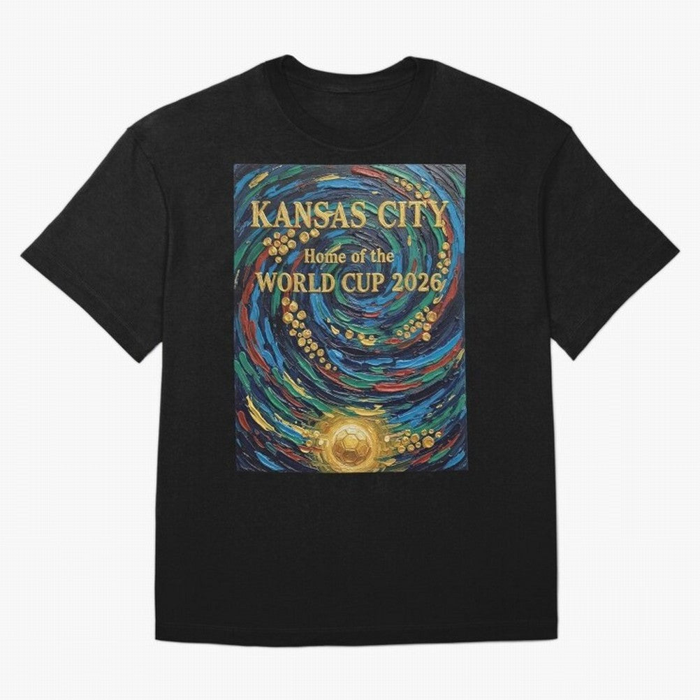 Kansas City Home of the World Cup 2026 Soccer Fan ¡ª Moody Jewel Art Print T-Shirt Portugal Messi World Cup 2026 Jersey, Adidas Soccer Tee, Match Day, Nike Football Fan Shirt, Jordan Supporter Top, Kane Netherlands Match Day