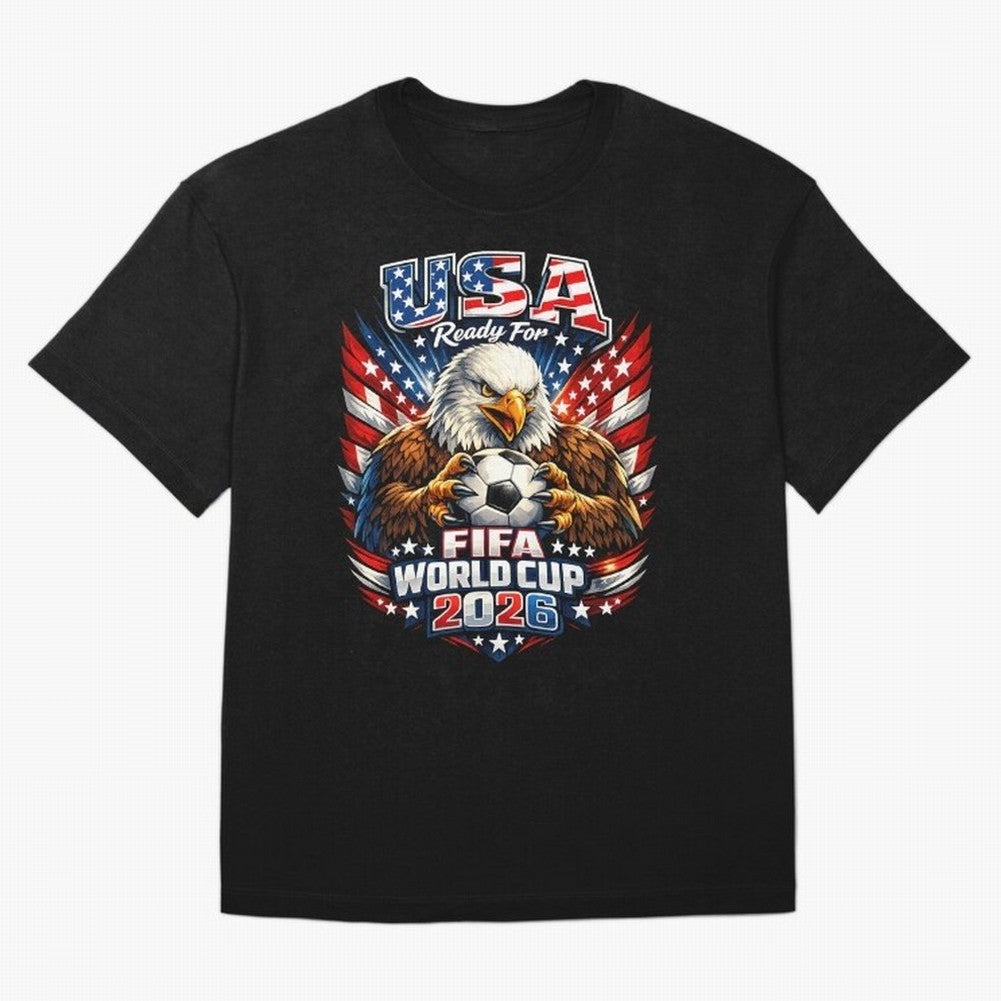 Soccer Pride Design For American Football Fans USA FIFA World Cup 2026 T-Shirt Celebrate Global Football Passion For FIFA World Cup 2026 Fan Jersey, Nike Match Day Shirt, France Supporter Shirt, Adidas Supporter Tee, Messi Jordan Soccer Fan Top,