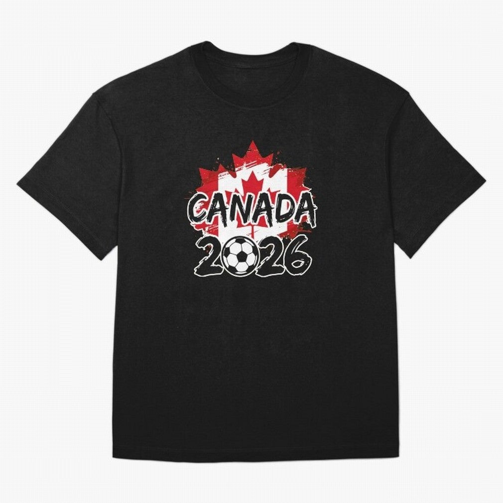 Canada World Cup 2026 Soccer Fan Game Day T-Shirt_86605883 T-Shirt Cristiano Ronaldo Argentina Football Jersey, Nike Football Tee, World Cup 2026, Adidas Soccer Shirt, Jordan Fan Top, Cristiano Ronaldo Ghana Group Stage