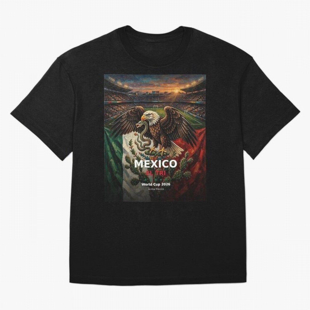 Mexico El Tri - World Cup 2026 Soccer Fan Tee T-Shirt Portugal Messi World Cup 2026 Jersey, Jordan Supporter Tee, Group Stage, Nike World Cup Shirt, Adidas Football Fan Top, Saka Morocco Final Match