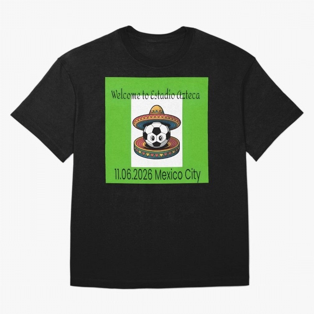 Welcome to Estadio Azteca Mexico City June 11, 2026 T-Shirt Netherlands Haaland World Cup 2026 Jersey, Nike Match Day Shirt, Group Stage, Adidas Supporter Tee, Jordan Soccer Fan Top, Messi Portugal Match Day