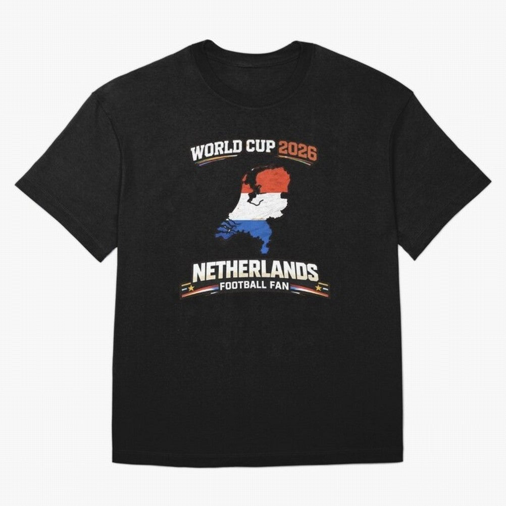 Netherlands Football Fan World Cup 2026 - Dutch Map Vintage Art T-Shirt Celebrate Supporters United By FIFA World Cup 2026 USA Fan Jersey, Jordan Supporter Tee, Argentina Supporter Shirt, Nike World Cup Shirt, Messi Adidas Football Fan Top,
